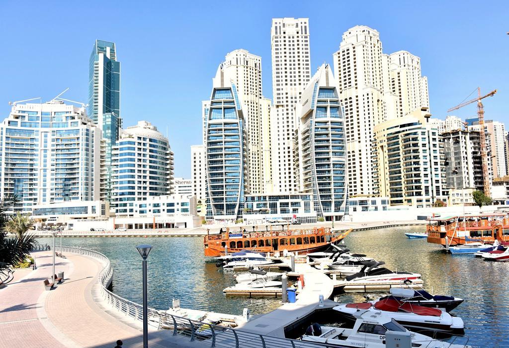 شقق جنة مارينا الفندقية دبي المظهر الخارجي الصورة